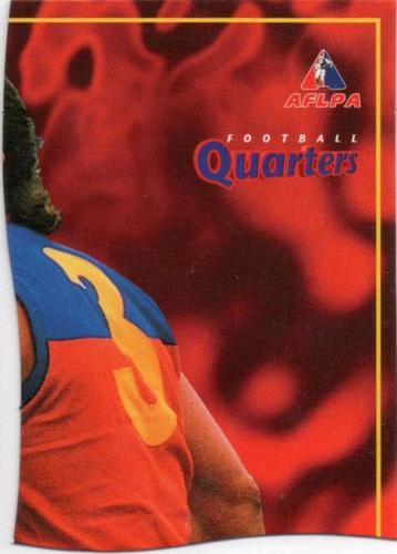 1995 Bewick Enterprises AFLPA Football Quarters #33 Doug Hawkins Front